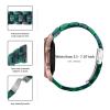 AISPORTS 20mm Resin Band Compatible for Garmin Vivoactive 3/Vivomove HR Band for Women, Stylish Slim Resin Bracelet Stainless Steel Metal Wristband Replacement Band for Garmin Forerunner 245/645 view 4