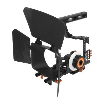 Camera Cage Set,with Matte Box,for GH4,Compatible with A7S/A7/A7R/A7RII/A7SII,Professional Photography Accessories