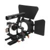 Camera Cage Set,with Matte Box,for GH4,Compatible with A7S/A7/A7R/A7RII/A7SII,Professional Photography Accessories view 2