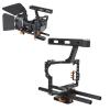Camera Cage Set,with Matte Box,for GH4,Compatible with A7S/A7/A7R/A7RII/A7SII,Professional Photography Accessories view 4