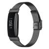 AISPORTS Compatible with Fitbit Inspire 2 Band for Women Men, Slim Solid Adjustable Stainless Steel Bracelet Sport Wristband Metal Buckle Replacement Band for Fitbit Inspire 2 Fitness Tracker view 2
