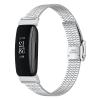 AISPORTS Compatible with Fitbit Inspire/Inspire HR Band for Women Men, Slim Adjustable Stainless Steel Metal Bracelet Sport Wristband Replacement Band for Fitbit Inspire/Inspire HR Fitness Tracker view 2