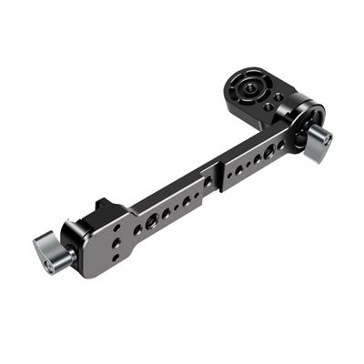 BGNing Handle Extension Bracket Monitor Mount Adapter with 1/4 3/8 Interface Cold Shoe Mount Compatible with DJI RS2 RSC2 Gimbal Stabilizer