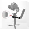BGNing Handle Extension Bracket Monitor Mount Adapter with 1/4 3/8 Interface Cold Shoe Mount Compatible with DJI RS2 RSC2 Gimbal Stabilizer view 3