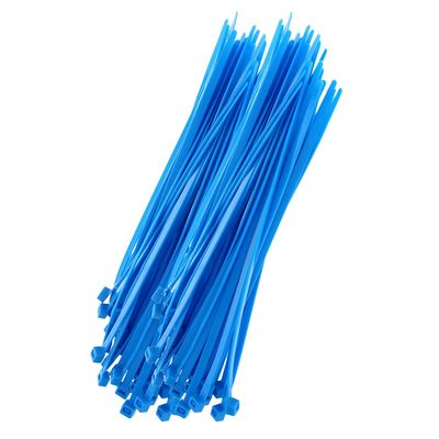 Yinpecly 150PCS Resistant Cable Zip Ties 7.87 Inch Tensile Strength Eco-Friendly Wire Tie Blue