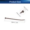 Yinpecly 500PCS Resistant Cable Zip Ties 4 Inch Tensile Strength Eco-Friendly Wire Tie Brown view 2