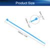Yinpecly 500PCS Resistant Cable Zip Ties 4" Tensile Strength Eco-Friendly Wire Tie Blue view 2