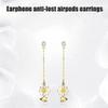 2Pcs Anti-Lost Earring for Airpods Wireless Earphone Holder Daisy Flower Strap Earrings Holder Earhooks for Women view 3