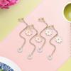 2Pcs Anti-Lost Earring for Airpods Wireless Earphone Holder Daisy Flower Strap Earrings Holder Earhooks for Women view 4