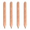 BQLZR 4PCS Copper Heat Pipe Copper Heatsink Heat Pipe Flat Heat Pipe Computer Tube 0.3x0.8x8cm Copper Sink CPU Tube Retrofit view 1