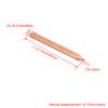 BQLZR 4PCS Copper Heat Pipe Copper Heatsink Heat Pipe Flat Heat Pipe Computer Tube 0.3x0.8x8cm Copper Sink CPU Tube Retrofit view 4