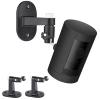 ALERTCAM 2Pack Adjustable Security Wall Mount Bracket for Stick Up Cam & Outdoor Cam Plus, Perfect View Angle for Your Surveillance Camera System - Black view 1
