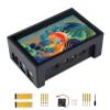 Waveshare 4.3 Inch Touch Screen DSI LCD with Case for Raspberry Pi 4B, 800480 Resolution Monitor IPS Capacitive Screen Support Raspbian/Ubuntu/Kali/Retropie/WIN10 IoT view 1