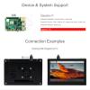 Waveshare 4.3 Inch Touch Screen DSI LCD with Case for Raspberry Pi 4B, 800480 Resolution Monitor IPS Capacitive Screen Support Raspbian/Ubuntu/Kali/Retropie/WIN10 IoT view 3