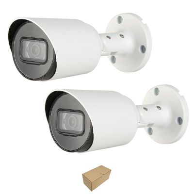2 x Dauha OEM 2MP IR Indoor/Outdoor 2.8mm Fixed CCTV Bullet Security Camera CVI