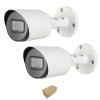 2 x Dauha OEM 2MP IR Indoor/Outdoor 2.8mm Fixed CCTV Bullet Security Camera CVI view 1