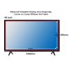 ZLSD 46-48 Inch Tv Matte Film, Tv Screen Protector Anti Blue Light Anti Glare Anti-scratch Injury No Bubble Relieve Computer Eye Strain, Customizable,Matte-48inch(1056x596MM) view 3