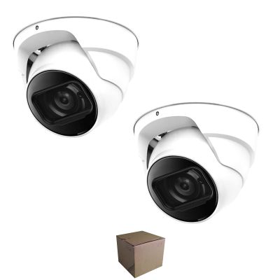 2 x Dauha OEM 5MP IR in/Outdoor Eyeball 2.7-12mm Lens CCTV Security Camera CVI