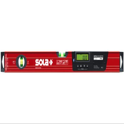 SOLA LSB24DBT Digital Box Beam Level with Bluetooth, 24-Inch Big Red, Case Included