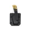 Clip & Carry Kydex Sheath for The Buck 110 & Buck 112 Pocket Knife - Made in USA - Belt Holster Case - Carbon Fiber Black view 1