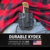 Clip & Carry Kydex Sheath for The Buck 110 & Buck 112 Pocket Knife - Made in USA - Belt Holster Case - Carbon Fiber Black view 3