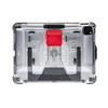 PIVOT A20A Atlas Robust Tablet Case - Fits iPad Air 4th gen & iPad Pro 11 in (1st - 3rd gen) - 360 Degree Protection - for Professional Pilots, General Aviation - Clear/RED view 1