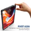 PIVOT A20A Atlas Robust Tablet Case - Fits iPad Air 4th gen & iPad Pro 11 in (1st - 3rd gen) - 360 Degree Protection - for Professional Pilots, General Aviation - Clear/RED view 2