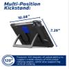PIVOT A20A Atlas Robust Tablet Case - Fits iPad Air 4th gen & iPad Pro 11 in (1st - 3rd gen) - 360 Degree Protection - for Professional Pilots, General Aviation - Clear/RED view 3