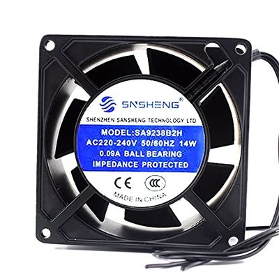 SA9238B2H Fan 220-240V 14W 0.09A 929238mm Cabinet Fan