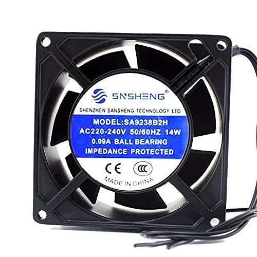 SA9238B2H Fan 220-240V 14W 0.09A 929238mm Cabinet Fan
