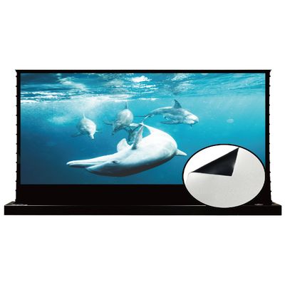 VIVIDSTORM-Projector Screen S 92 inch Portable Folding Stand Indoor Tension Floor Screen 4k HD White Cinema, 4K/3D/UHD Gaming/Home Cinema,Compatible with Normally Projector,VSDSTW92H