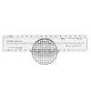 Aviation Plotter Aviation Slide Rule with 8 Functions for Pilot Student Accessories Rotating Azimuth Plotter, WAC Charts, Air Navigation Plotter for Navigational Usage view 1