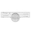 Aviation Plotter Aviation Slide Rule with 8 Functions for Pilot Student Accessories Rotating Azimuth Plotter, WAC Charts, Air Navigation Plotter for Navigational Usage view 2