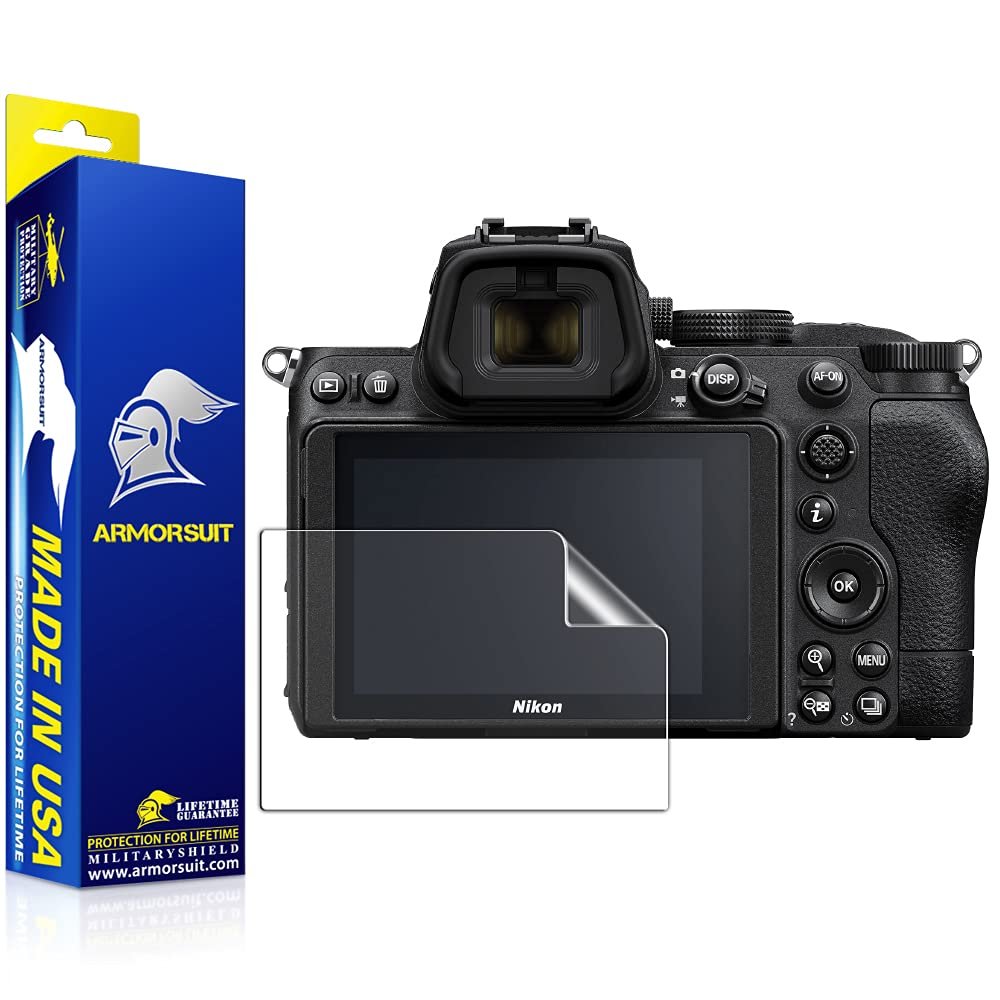 ArmorSuit 3 Pack Anti Glare Screen Protector for Nikon Z5 Z6 Z6II Z7 Z7II MilitaryShield Matte Film - Made in USA