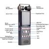 UOOD Digital Voice Recorder 16GB, Audio Voice Activated MP3 Player, Multi-Function Voice Recorder with Built-in Speaker, USB Pen Non-Stop 100hr Recording view 2