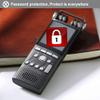 UOOD Digital Voice Recorder 16GB, Audio Voice Activated MP3 Player, Multi-Function Voice Recorder with Built-in Speaker, USB Pen Non-Stop 100hr Recording view 3