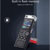 UOOD Digital Voice Recorder 8GB, USB Voice Activated Dictaphone, MP3 Player, Audio Recording Device, Built-in Microphone and Speaker for Lectures, Meetings view 4