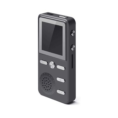 UOOD 8GB Digital Voice Recorder, USB Rechargeable Voice Recorder Pen with MP3 Player and One-Touch Recording, Multifunctional Mini Portable Dictaphone (Color : Gold)