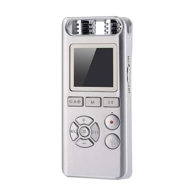 UOOD Mini Voice Recorder for Lectures Meetings&Class - Digital Activate Audio Tape Recording Device with Double Sensitive Microphone&MP3 Playback