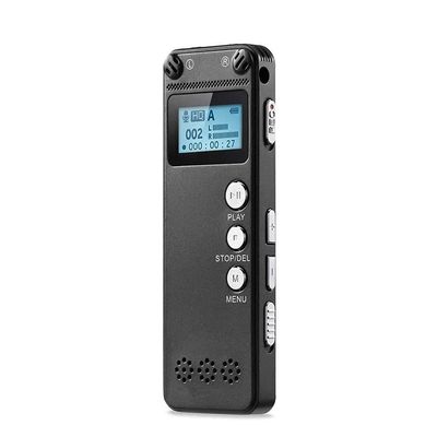 UOOD 8GB Digital Voice Recorder Voice Activated Recorder with Playback - Upgraded Small Tape Recorder for Lectures, Meetings, Interviews, Mini Audio Recorder USB Charge, MP3