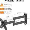 TV Wall Mount, Bracket for Most 13-32 inch LED, LCD Monitor and Plasma TVs, Max VESA 100x100mm by XINLEI (MA1330) view 2