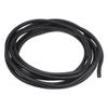uxcell 5 M 9x12mm PP Split Corrugated Conduit Tube for Garden, Office Black view 1