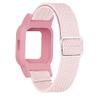 C2D JOY Stretchy Loop Nylon Strap Compatible with Garmin vivofit Jr 3 Bands Watch Adjustable Elastic Sport Wristband - Pink view 1