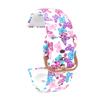 ECSEM Bands Compatible with Popglory Smart Watch Band P22 Pattern Breathable Silicone Wristband Sport Straps Replacement Band for Popglory P22 view 3