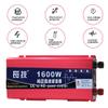 ZWJABYY 1600W/2200W Pure Sine Wave Inverter,Dc 12V/24V to Ac 110V/220V Power Inverter Power Bank with Ac Outlet LCD Digital Display Power Converter Car Inverter for Travel/Camping,1600W-24Vto110V view 4