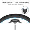Headphone Stand Aluminum, Headset Holder with Solid Base for Desk, Compatible with AirPods Max, Beats, Bose, B&O, Sony, Sennheiser, etc (Black) view 3