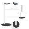 Headphone Stand Aluminum, Headset Holder with Solid Base for Desk, Compatible with AirPods Max, Beats, Bose, B&O, Sony, Sennheiser, etc (Black) view 4