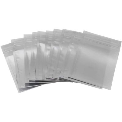 Storage Bag, 100Pcs/Lot Double Side 15 Wire Antistatic Storage Package Bag Zip Lock Resealable Pouch for Electronic Components(6.5*12cm)