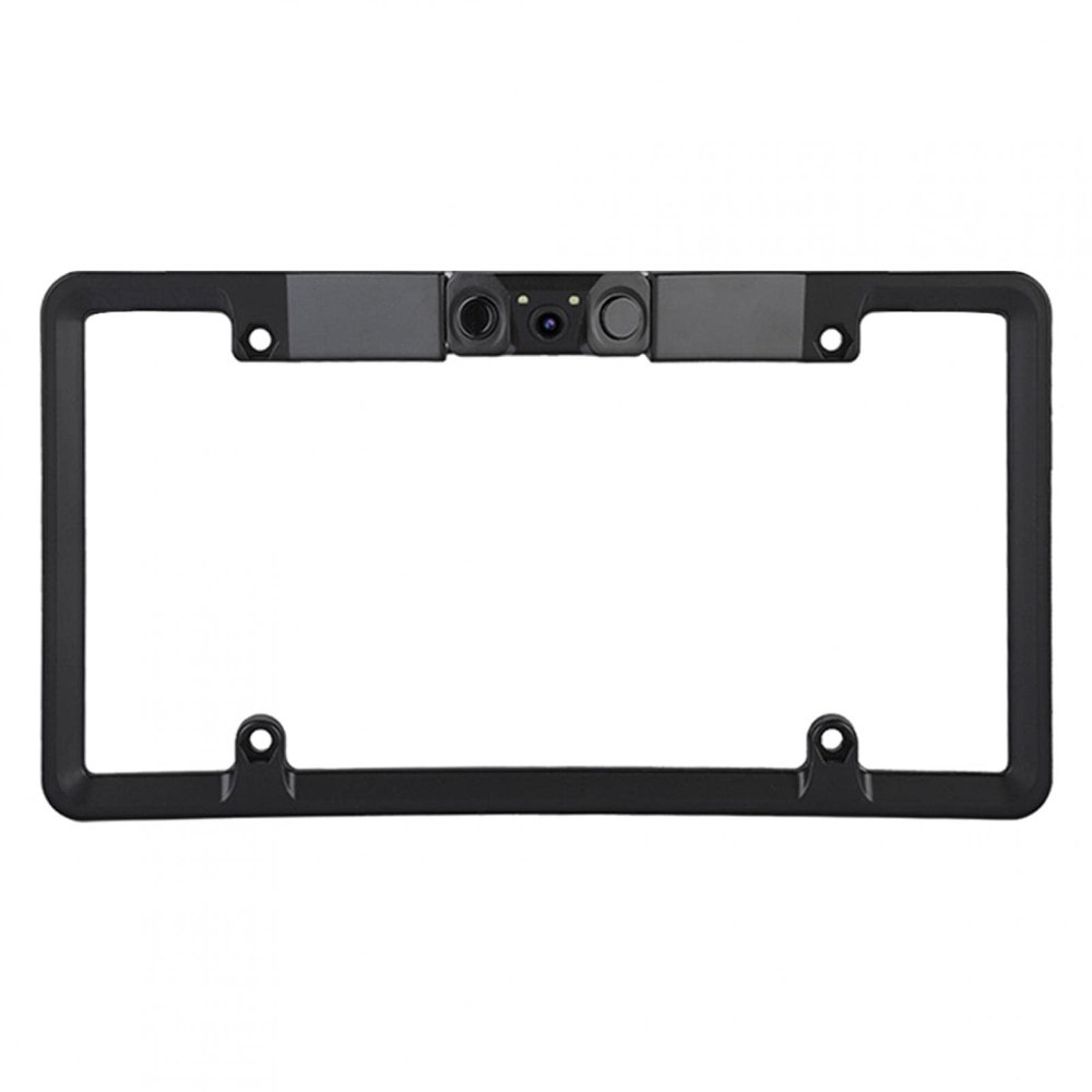 3 in 1 Car License Plate Frame Parking Rearview Camera Rear View Camera with Video Cable for Reversing Safety,Other Anti Theft Alarms