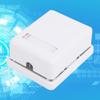 Junction Boxes, 2Pcs RJ45 Surface Mount Box Cat6 Single-Port Desktop Information Network Junction Boxes view 4